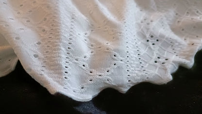 Eyelet Embroidery Vest Top