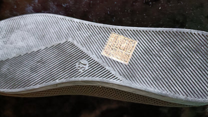 Black Embroidered Ballet Style Shoe with Straps