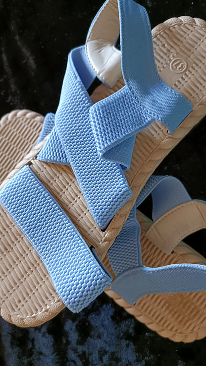 Elasticated Strappy Sandals