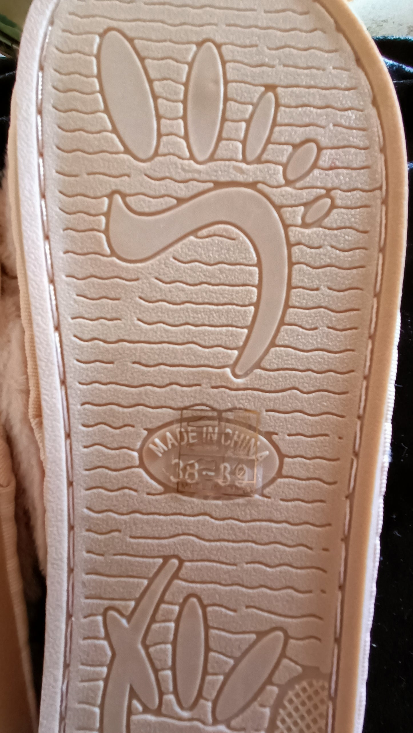 Pink Fluffy Faux Fur Slippers