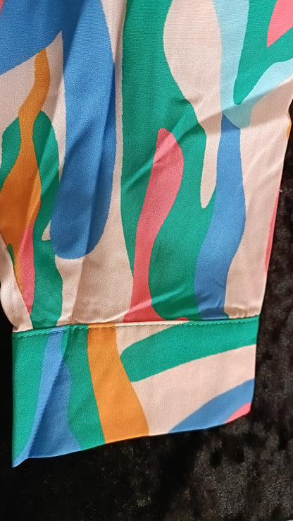 Multi Coloured Abstract Shirt