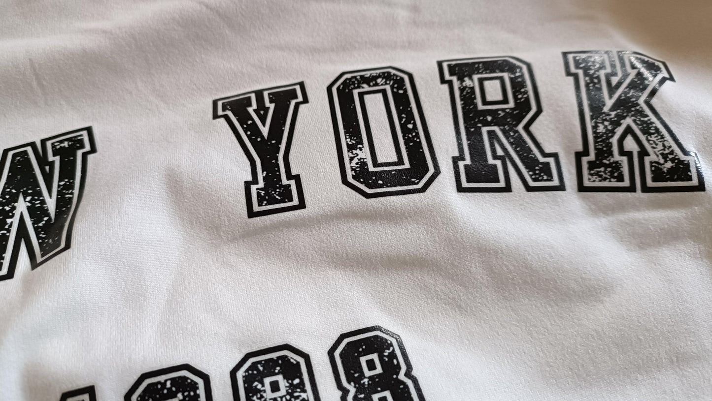 Long Sleeve T-Shirt with New York Slogan