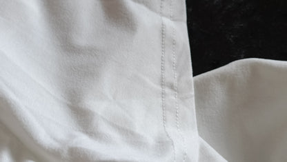 White T-Shirt with Colourful Poppy Design