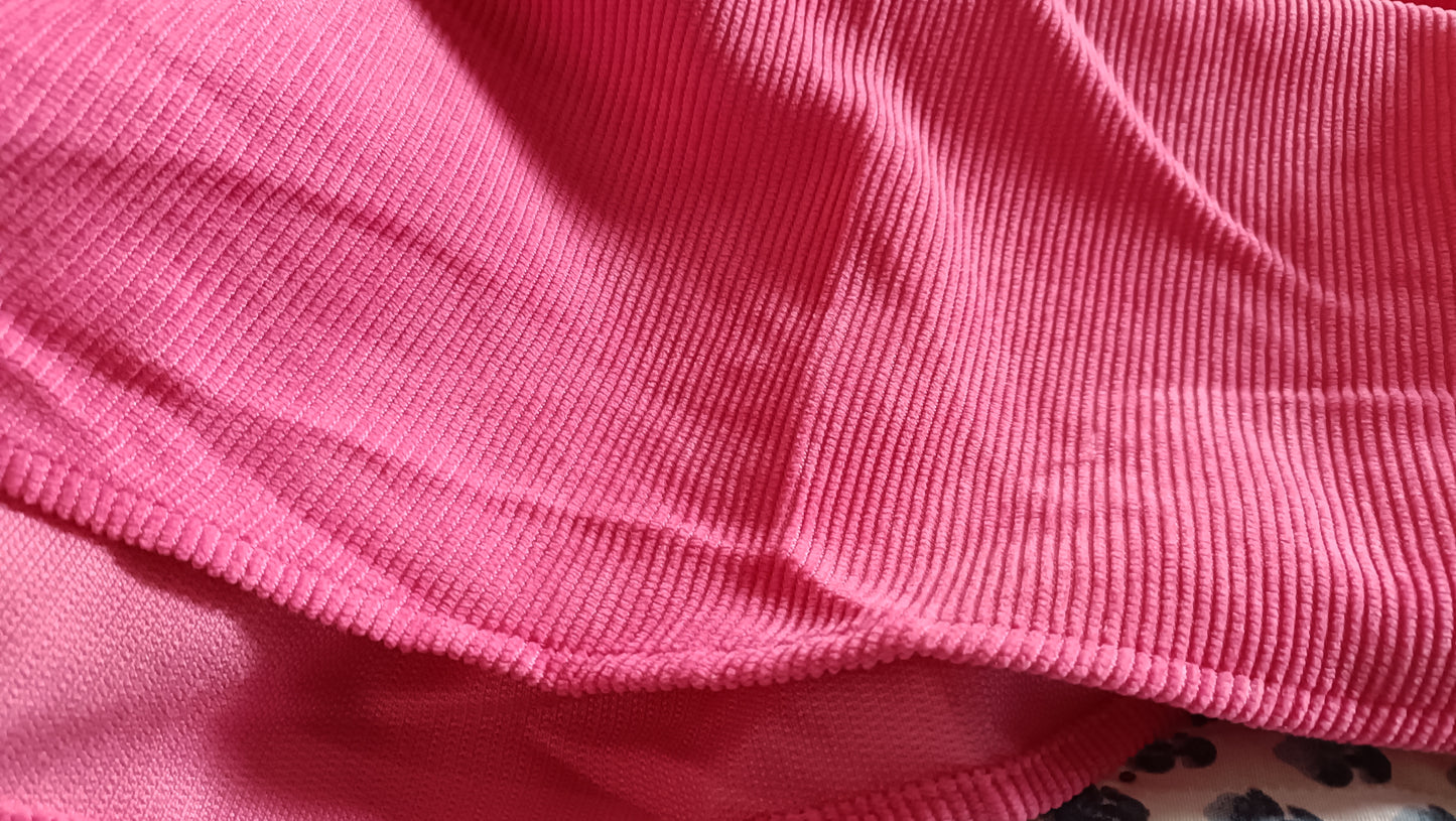 Hot Pink Corduroy Shacket