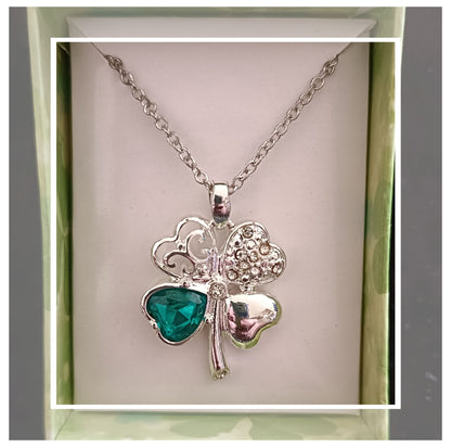 Avon Four Leaf Clover Necklace