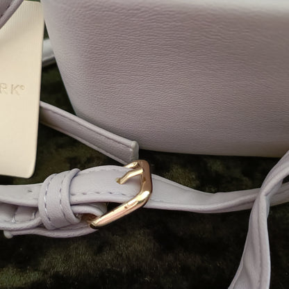 Shoulder Bag with Cushioned Criss Cross Detail