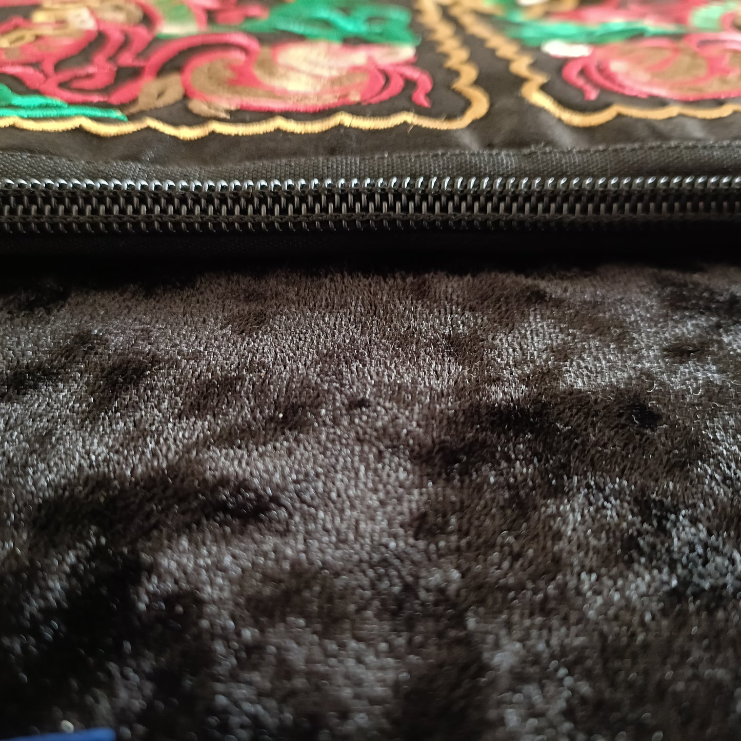 Embroidered Make Up bag, Pouch, Pencil Case.