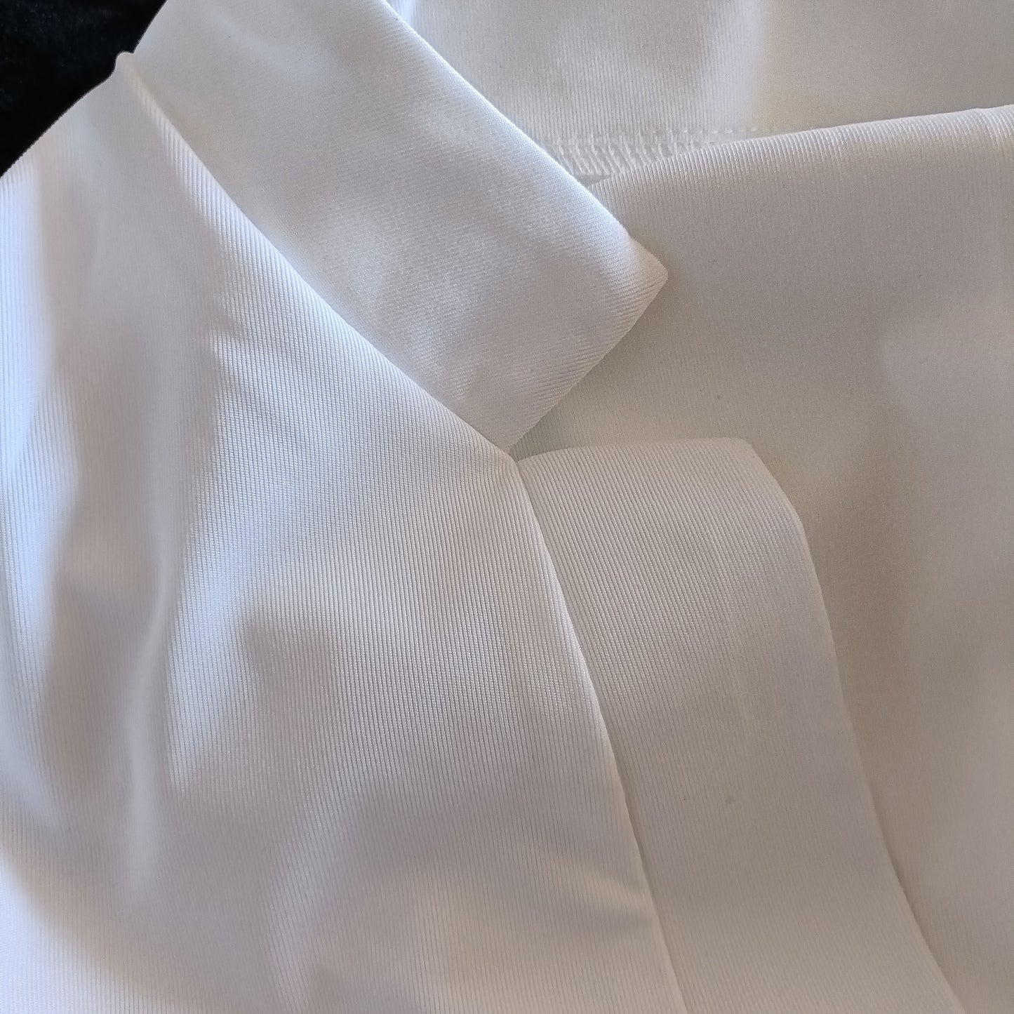 Cream Open Front Jacket