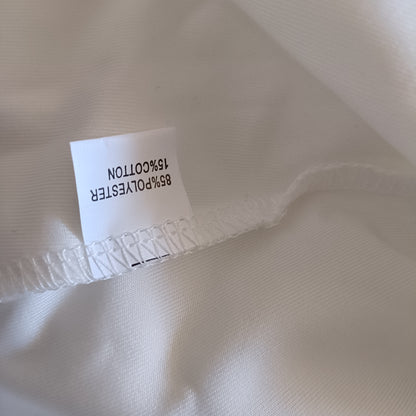 Cream Open Front Jacket