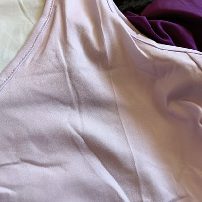 Purple Ombre Cold Shoulder T Shirt