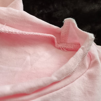 Pink Long Sleeve Dress