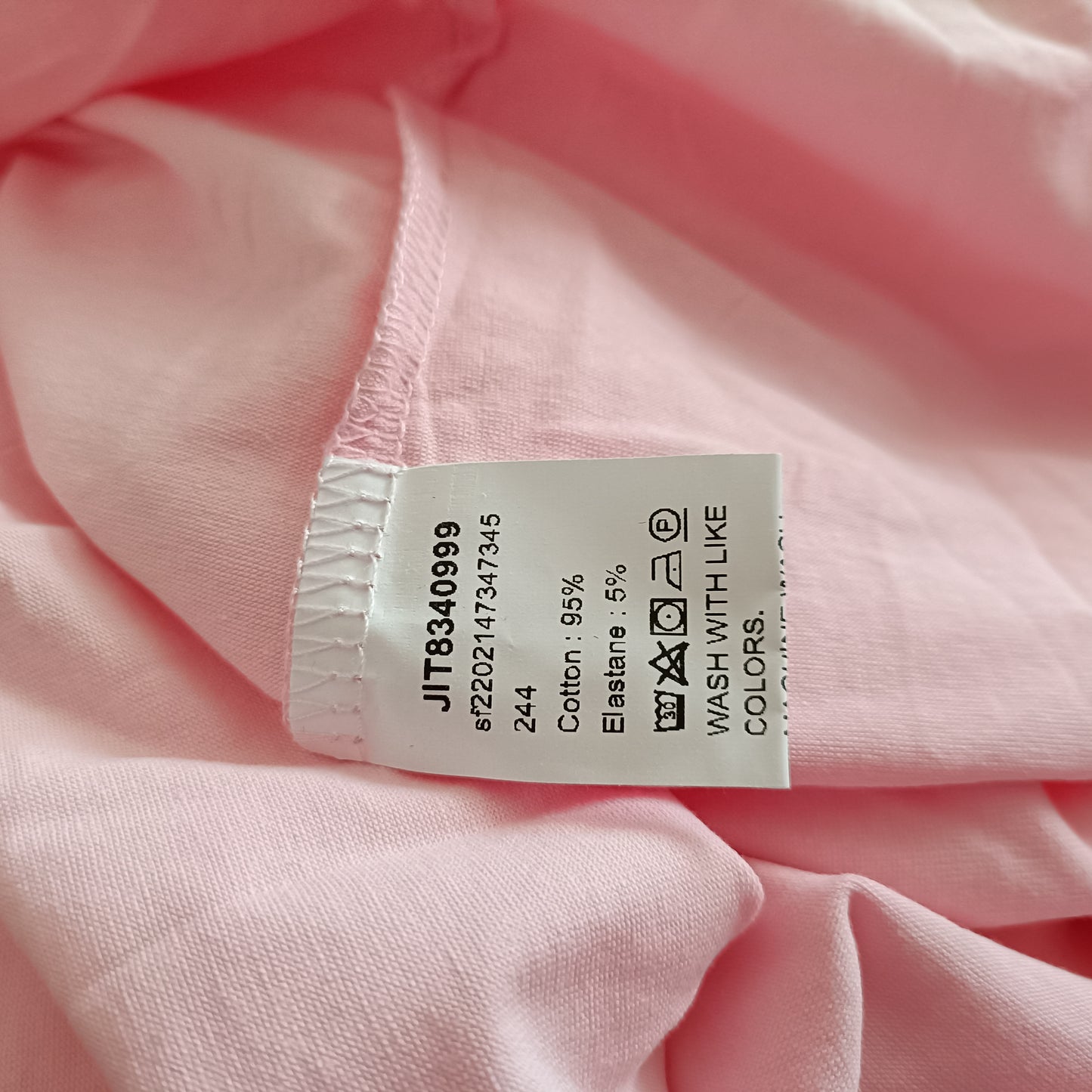 Pink Long Sleeve Dress