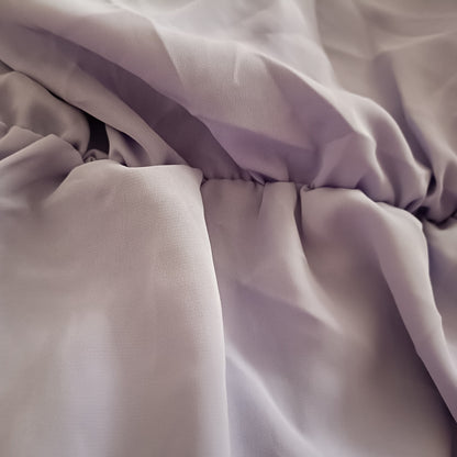 Lilac Strappy Dress with Frill Detail