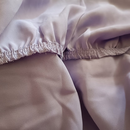 Lilac Strappy Dress with Frill Detail