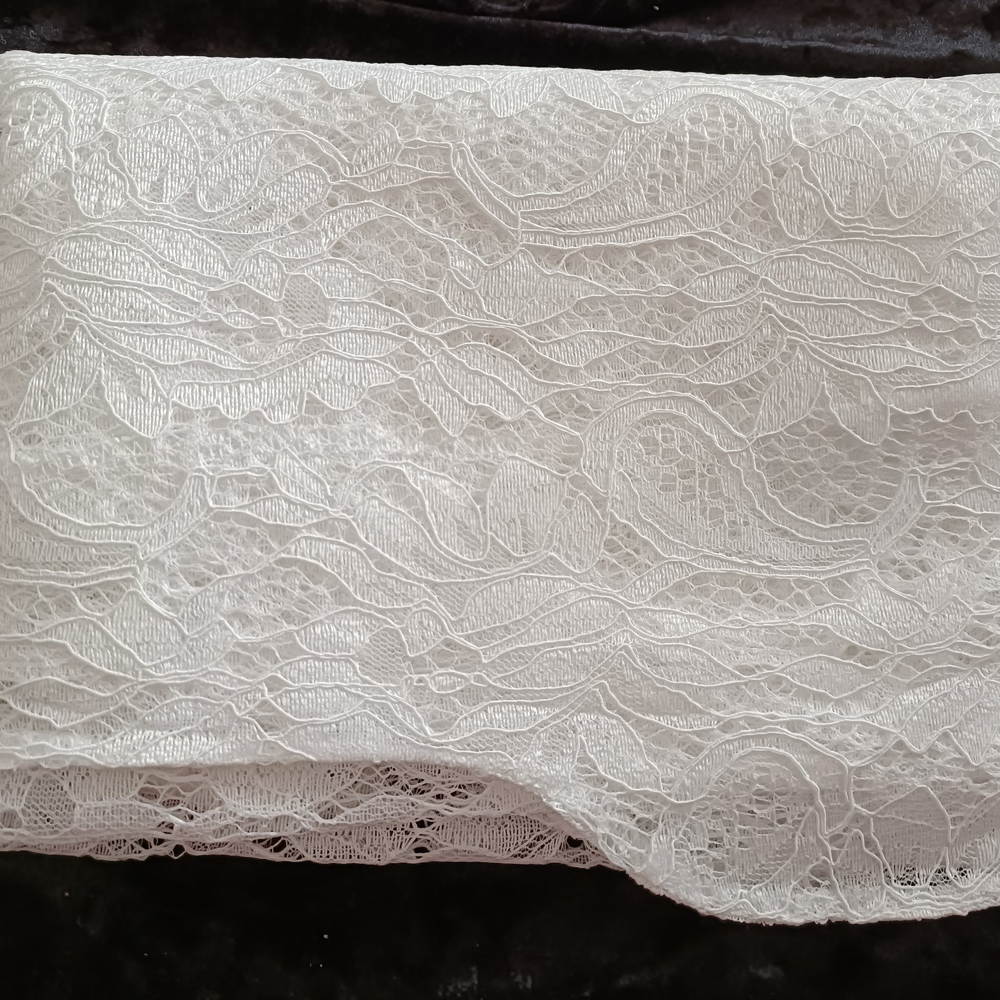 Lace Open Front Jacket with Fold Over Collar