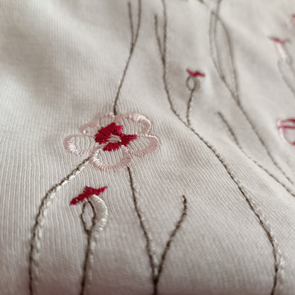M & S cardigan with embroidered flowers