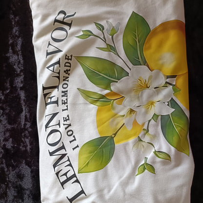 Lemon Flavour Graphic T-Shirt