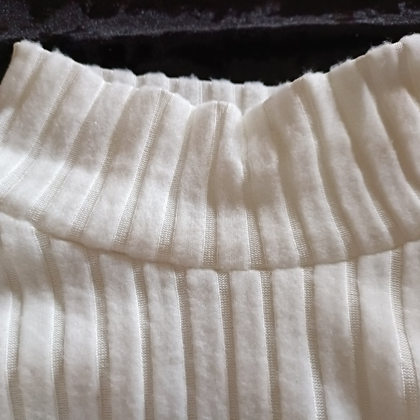High Neck Ribbed Jumper