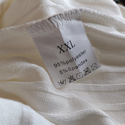 High Neck Ribbed Jumper