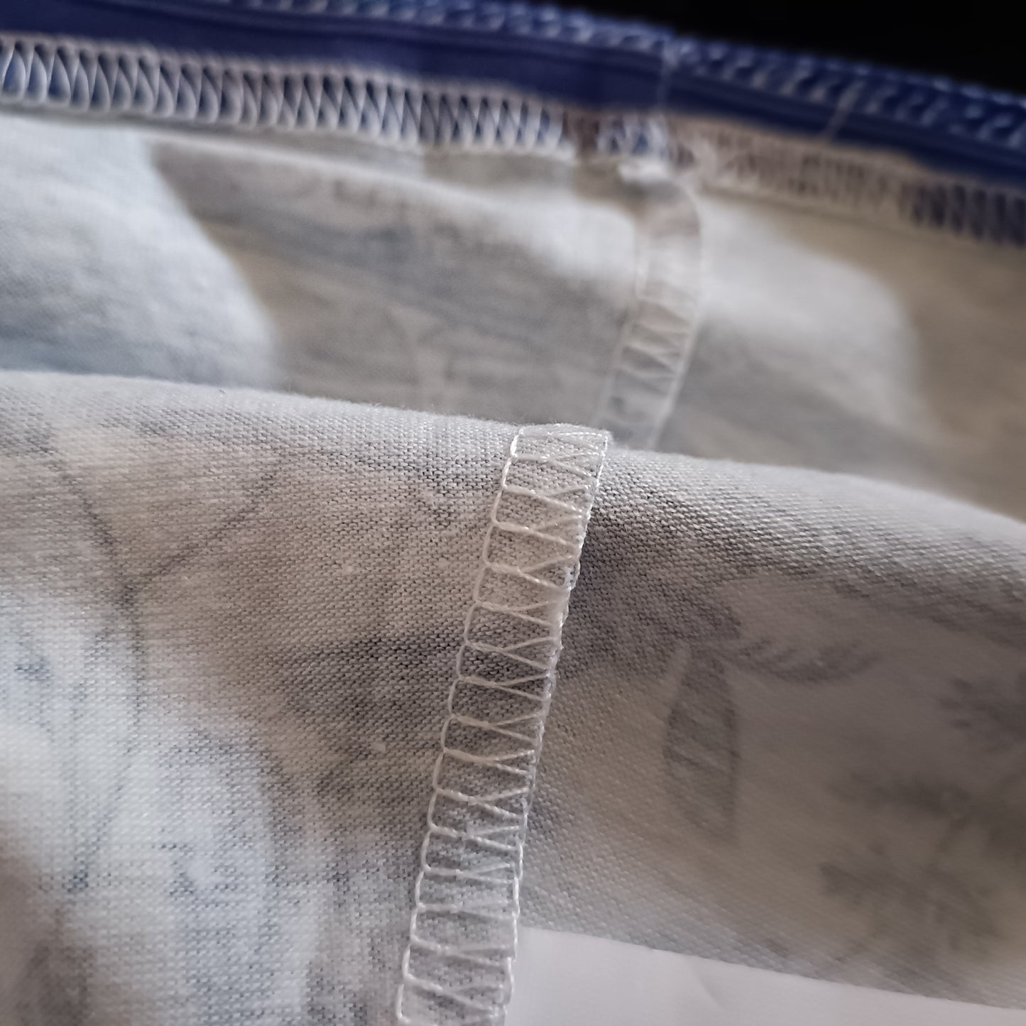 Sleeveless Blue Floral Dress