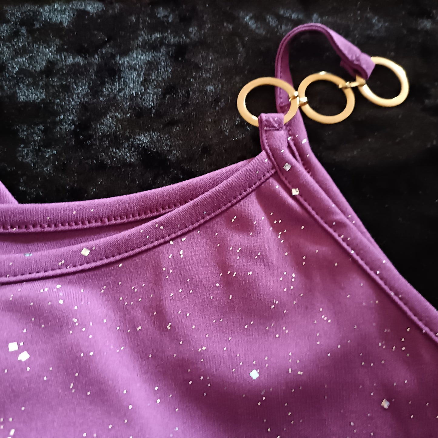 Purple Sparkly Dress