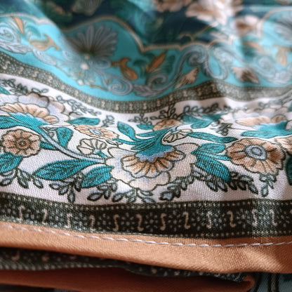 Green Floral Tunic
