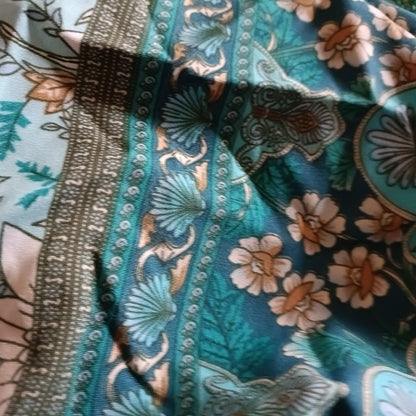 Green Floral Tunic