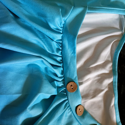 Ombre Top with Button Detail