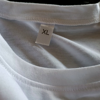 White Short Sleeve T Shirt with Cherry and Bow Print