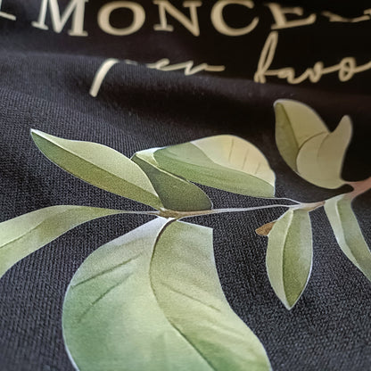 Black Sweatshirt with Limoncello Graphic