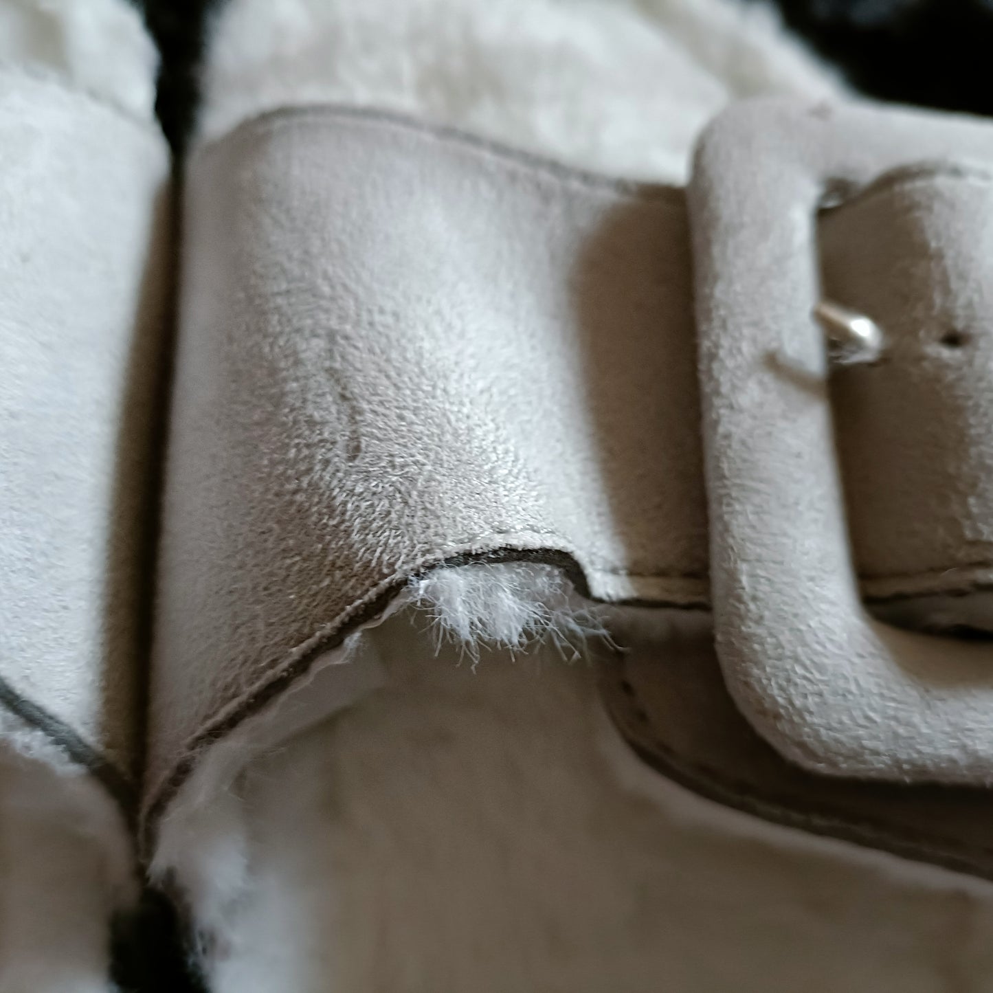 Big Buckle Sliders with Cork Sole