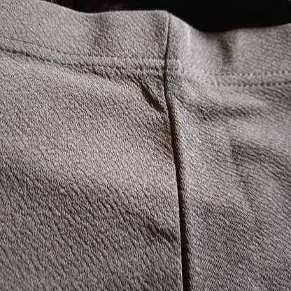 Black Skirt with Frill Hem