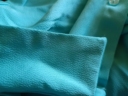 Turquoise Blue Shirt/Blouse