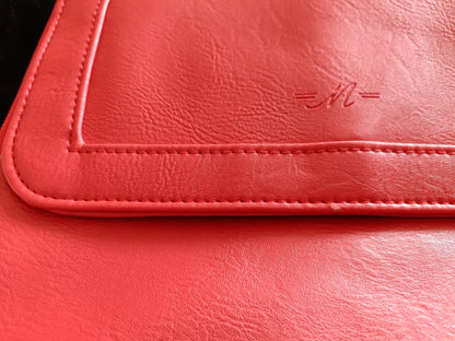 Red Expandable Cross-Body/Shoulder Bag