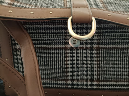 Plaid Shoulder Bag