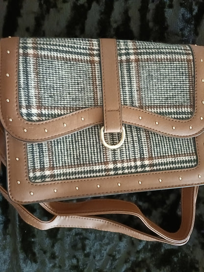 Plaid Shoulder Bag