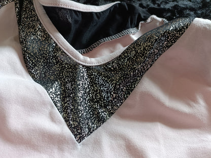 Sleeveless Top with Sparkle Trim