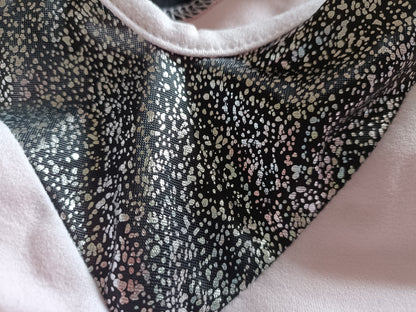 Sleeveless Top with Sparkle Trim