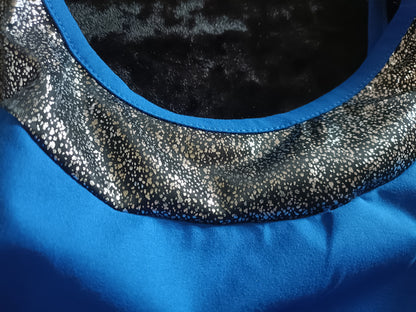 Sleeveless Top with Sparkle Trim