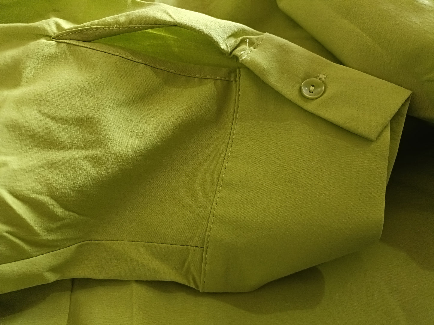 Lime Green Shirt/Blouse