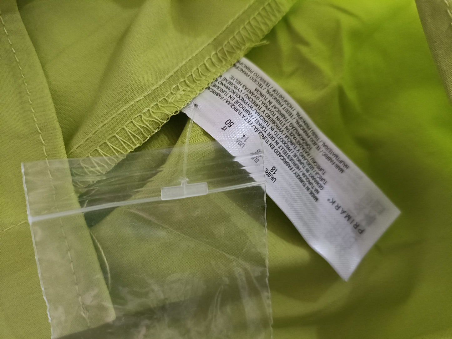 Lime Green Shirt/Blouse