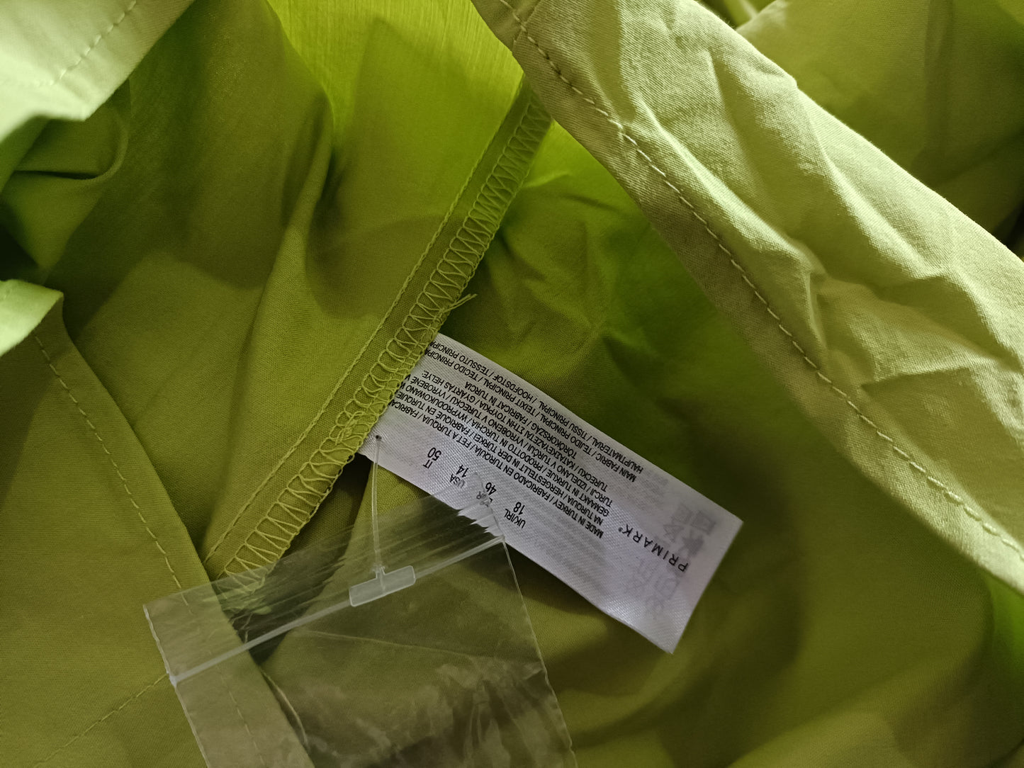 Lime Green Shirt/Blouse