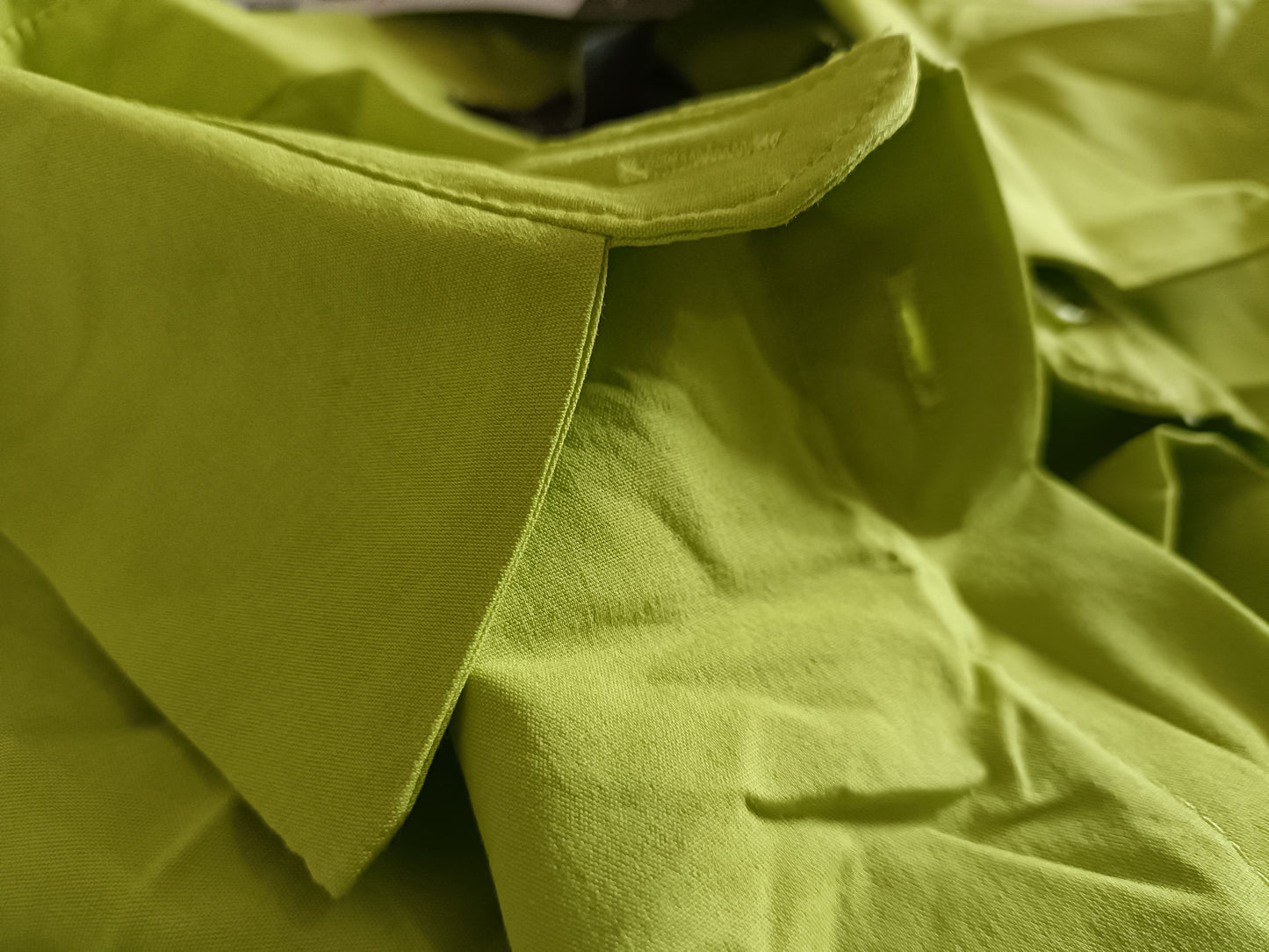 Lime Green Shirt/Blouse