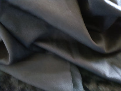 Black Waterfall Cardigan with Tie Belt
