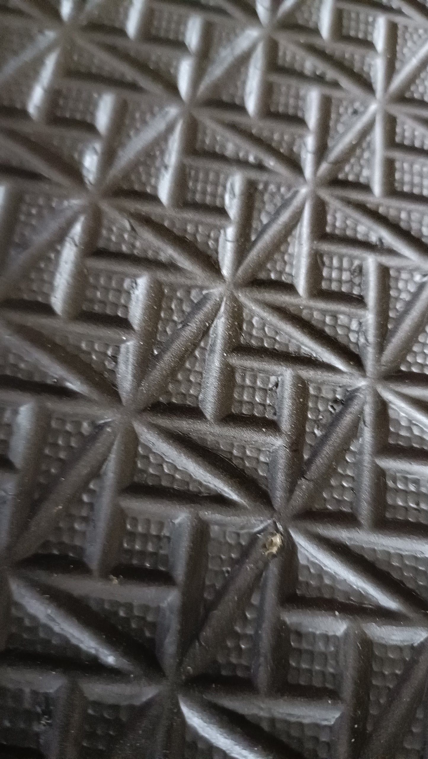 Black Casual Summer Sandals with Elasticated Straps and White Geometric Design
