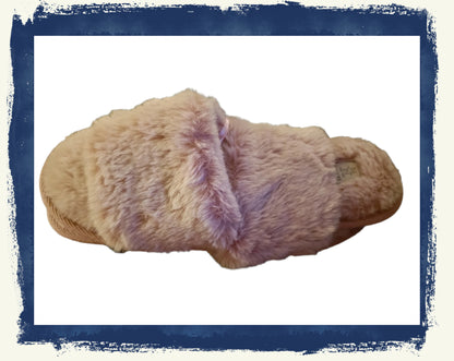 Pink Fluffy Slippers