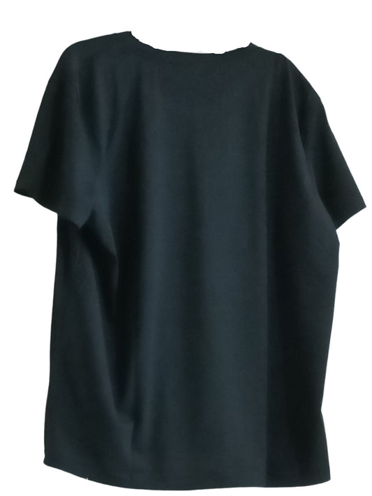 Black T-Shirt with  Butterfly Print