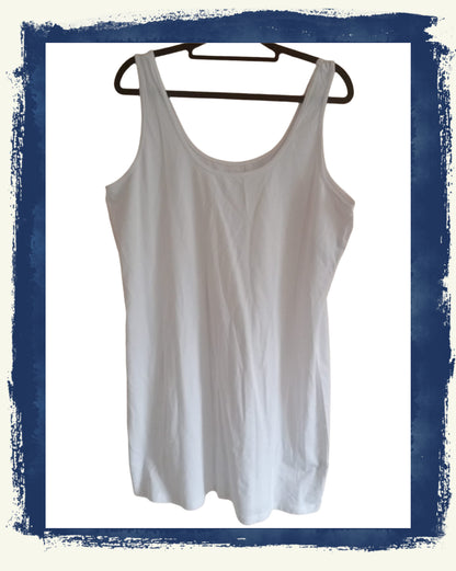White Vest Top