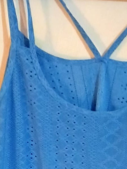 Eyelet Embroidery Vest Top