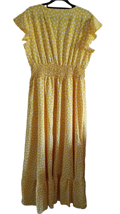 Vibrant Yellow Maxi Dress